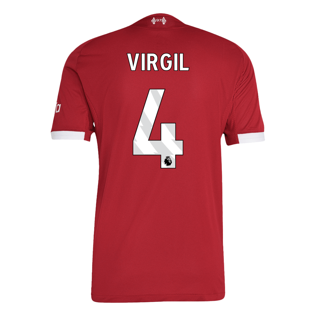 Liverpool 2025/26 Koti Pelipaita (Player Version) Miesten VIRGIL #4