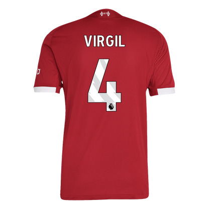 Liverpool 2025/26 Koti Pelipaita (Player Version) Miesten VIRGIL #4
