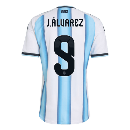 Argentina World Cup 2026 Koti Pelipaita (Player Version) Miesten J.ÁLVAREZ #9