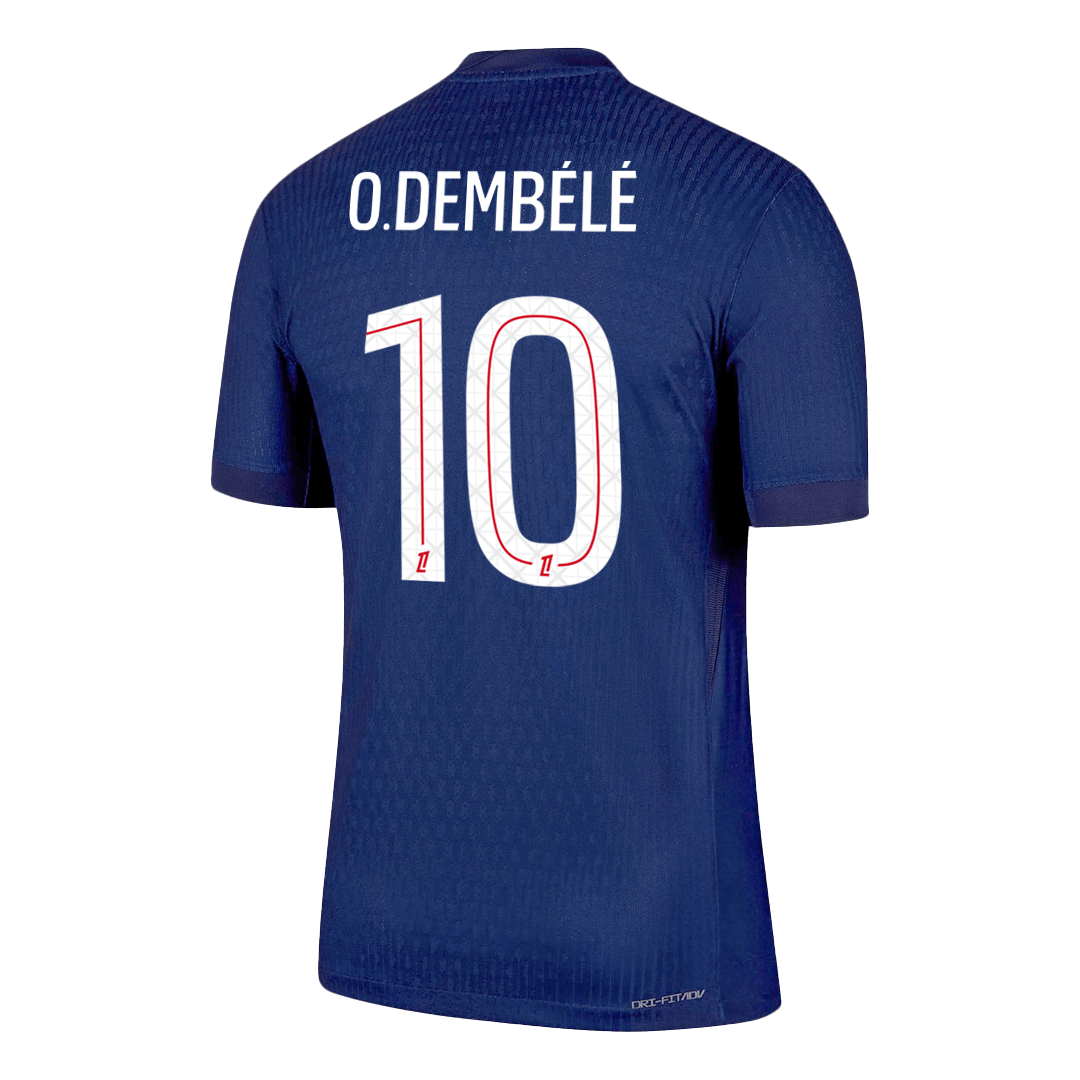 PSG 2025/26 Koti Pelipaita (Player Version) Miesten O.DEMBÉLÉ #10
