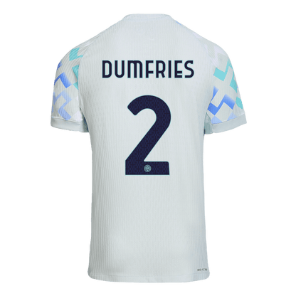 Inter Milan 2025/26 Vieras Pelipaita (Player Version) Miesten DUMFRIES #2