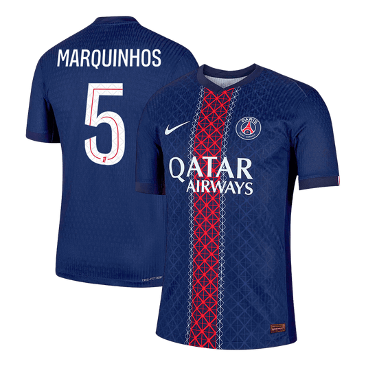 PSG 2025/26 Koti Pelipaita (Player Version) Miesten MARQUINHOS #5