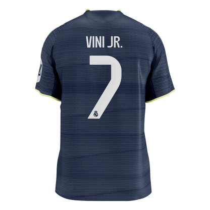 Real Madrid 2025/26 Vieras Pelipaita (Player Version) Miesten VINI JR. #7 [PREMIUM]