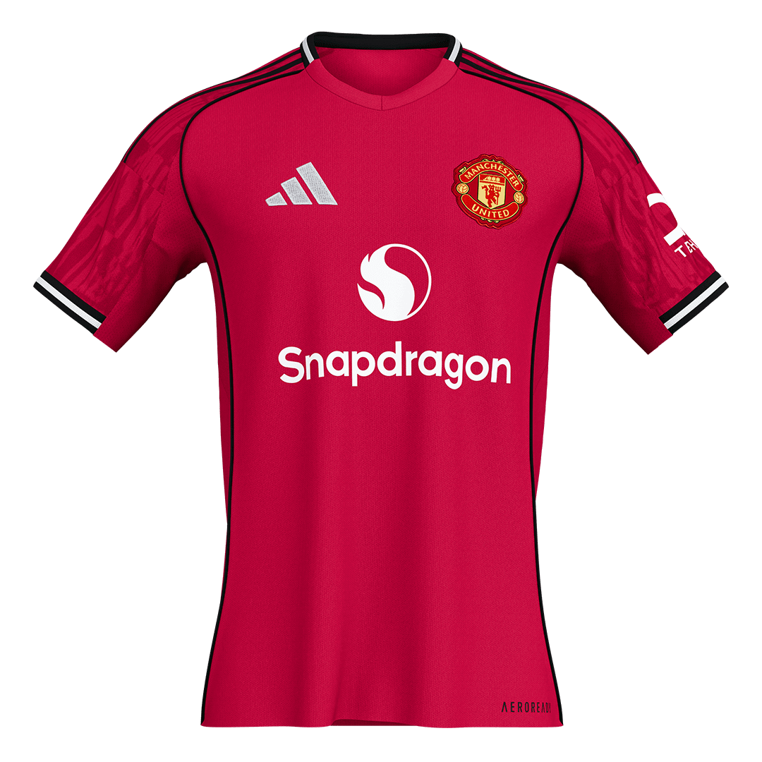 Manchester United 2025/26 Koti Pelipaita Miesten [PREMIUM]