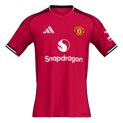 Manchester United 2025/26 Koti Pelipaita Miesten [PREMIUM]