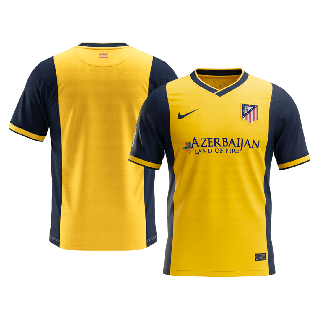 Atletico Madrid 2013/14 Vieras Retro-pelipaita Miesten