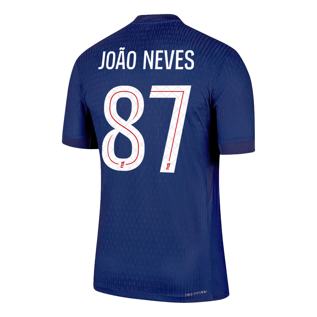 PSG 2025/26 Koti Pelipaita (Player Version) Miesten JOÃO NEVES #87