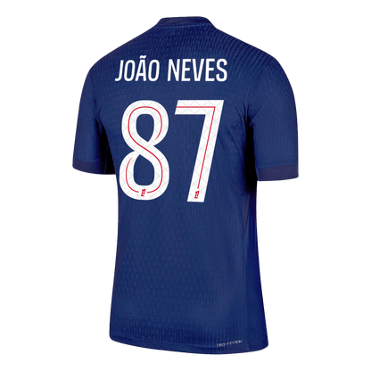 PSG 2025/26 Koti Pelipaita (Player Version) Miesten JOÃO NEVES #87