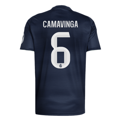 Real Madrid 2025/26 Vieras Pelipaita Miesten CAMAVINGA #6 [PREMIUM]