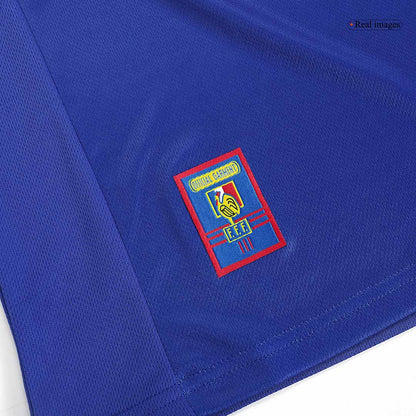 France World Cup 1998 Koti Retro-pelipaita Miesten