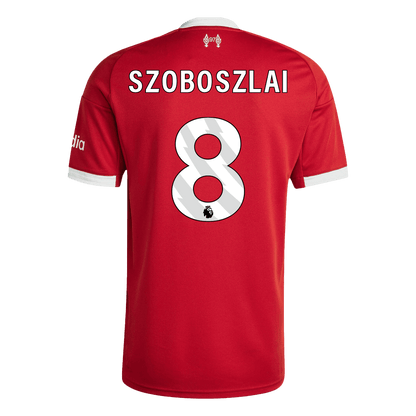Liverpool 2025/26 Koti Pelipaita Miesten SZOBOSZLAI #8