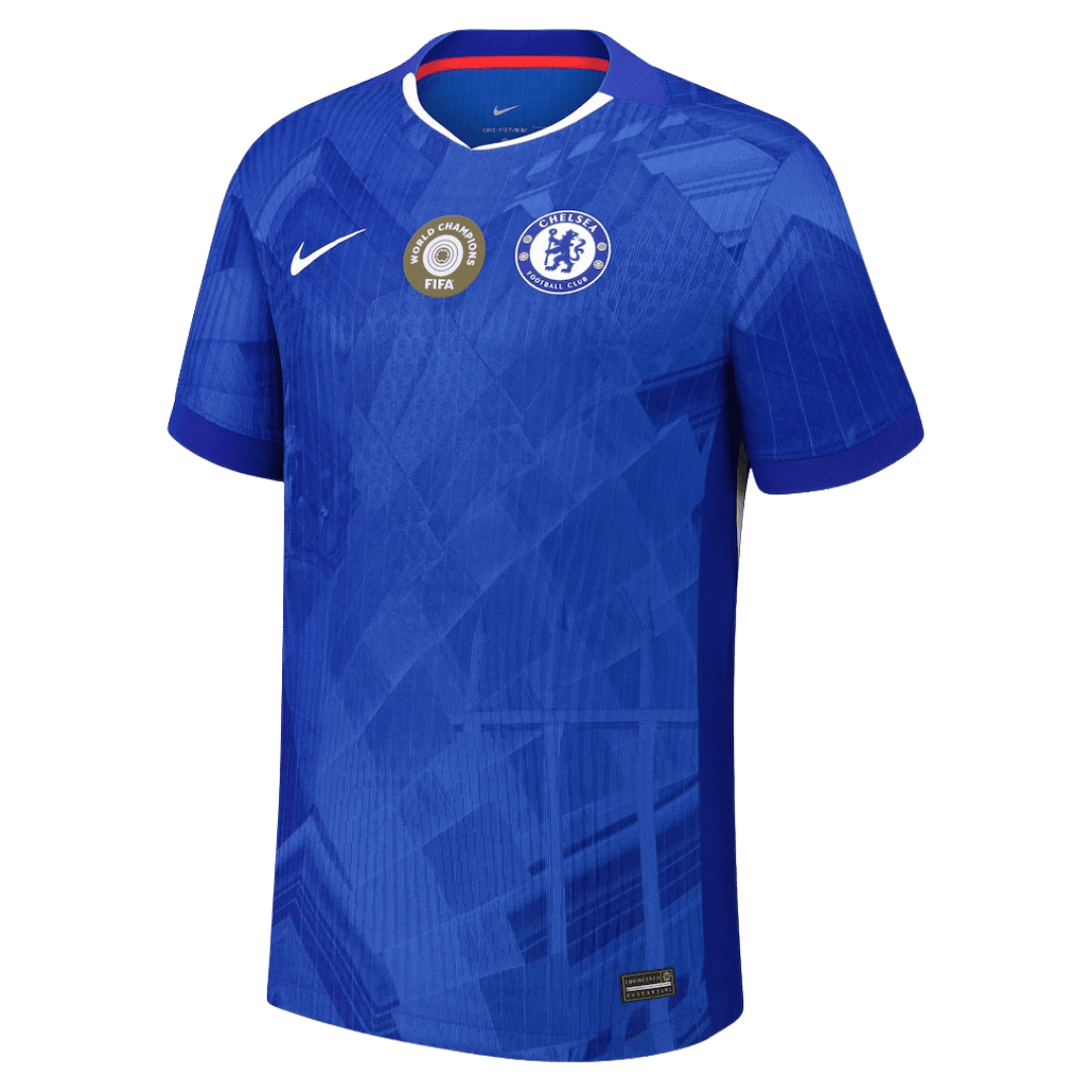 Chelsea 2025/26 Koti Pelipaita (Player Version) Miesten WORLD CHAMPIONS #25