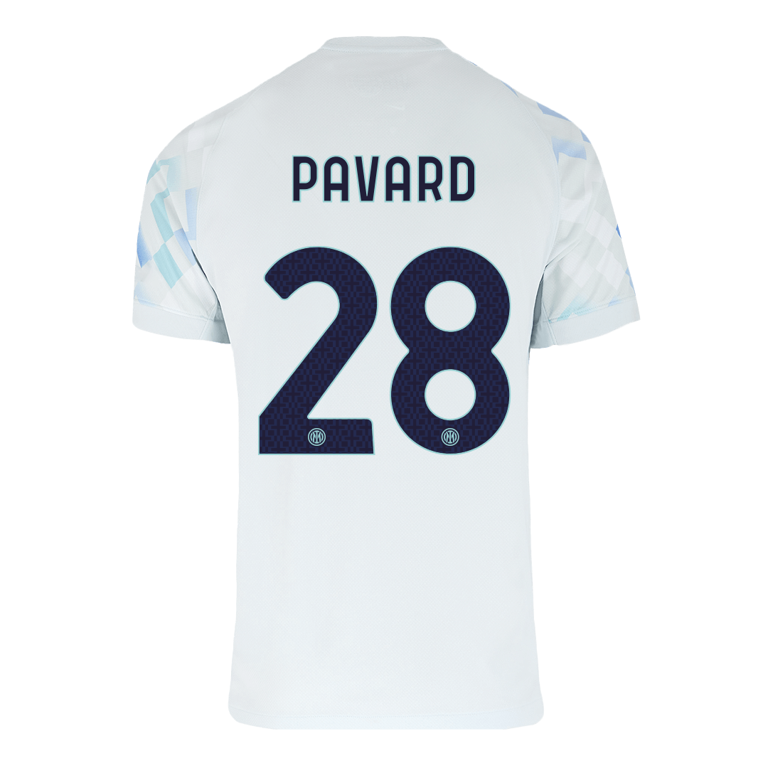Inter Milan 2025/26 Vieras Pelipaita Miesten PAVARD #28