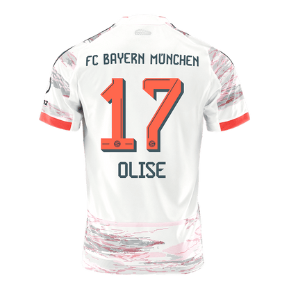 Bayern Munich 2025/26 Vieras Pelipaita Miesten OLISE #17