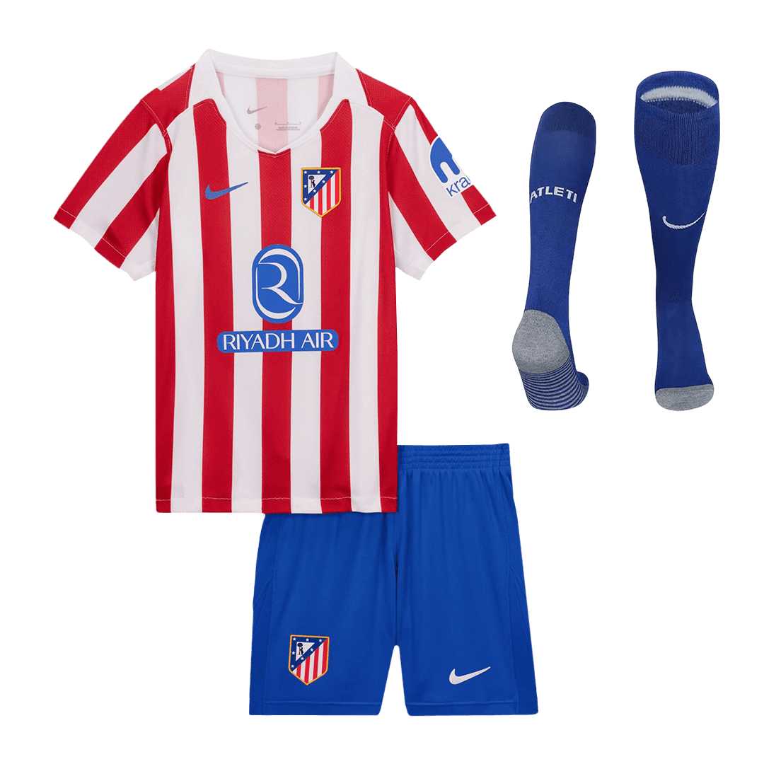 Atletico Madrid 2025/26 Koti Lasten täydellinen peliasu