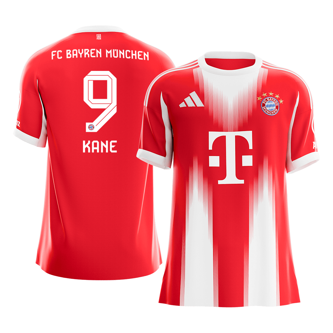Bayern Munich 2025/26 Koti Pelipaita Miesten KANE #9 [PREMIUM]