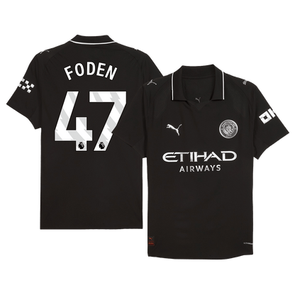 Manchester City 2025/26 Vieras Pelipaita (Player Version) Miesten FODEN #47