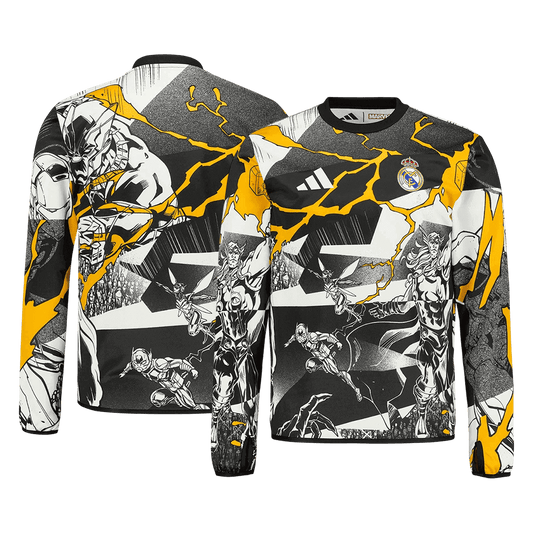 Real Madrid 2025/26 Pitkähihainen pelipaita Miesten