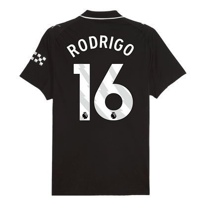 Manchester City 2025/26 Vieras Pelipaita (Player Version) Miesten RODRIGO #16