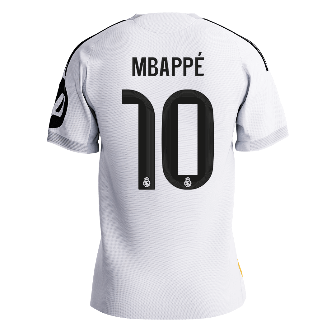 Real Madrid 2025/26 Koti Pelipaita (Player Version) Miesten MBAPPÉ #10 [PREMIUM]