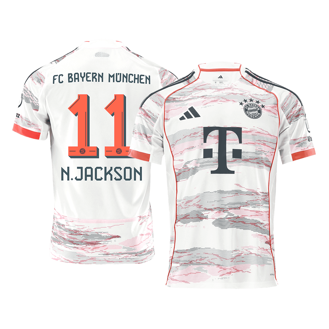 Bayern Munich 2025/26 Vieras Pelipaita Miesten N.JACKSON #11