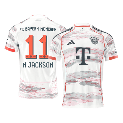Bayern Munich 2025/26 Vieras Pelipaita Miesten N.JACKSON #11