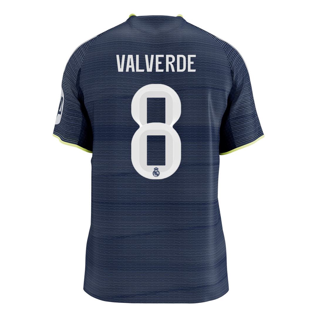 Real Madrid 2025/26 Vieras Pelipaita (Player Version) Miesten VALVERDE #8 [PREMIUM]