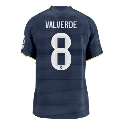 Real Madrid 2025/26 Vieras Pelipaita (Player Version) Miesten VALVERDE #8 [PREMIUM]