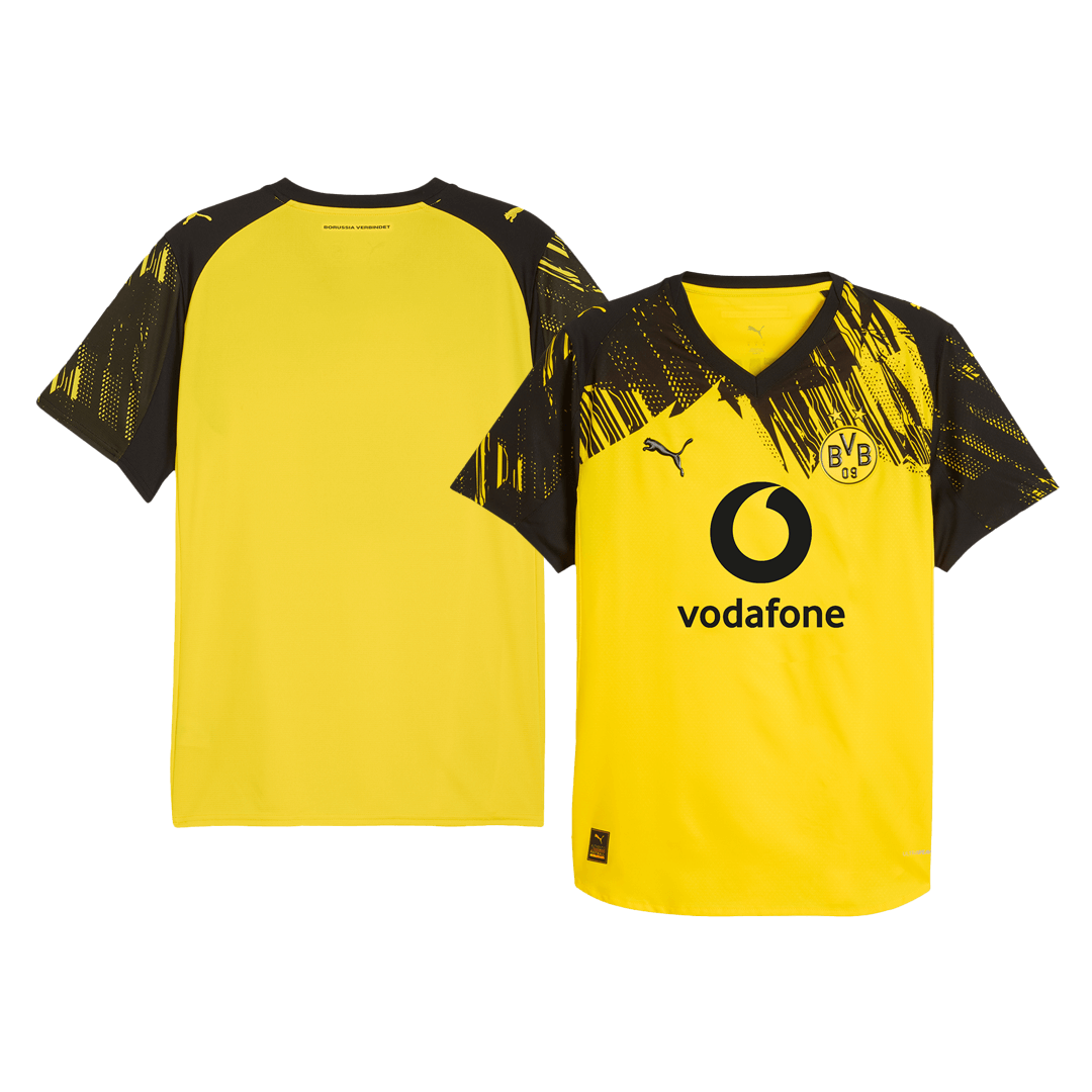 Borussia Dortmund 2025/26 Koti Pelipaita (Player Version) Miesten