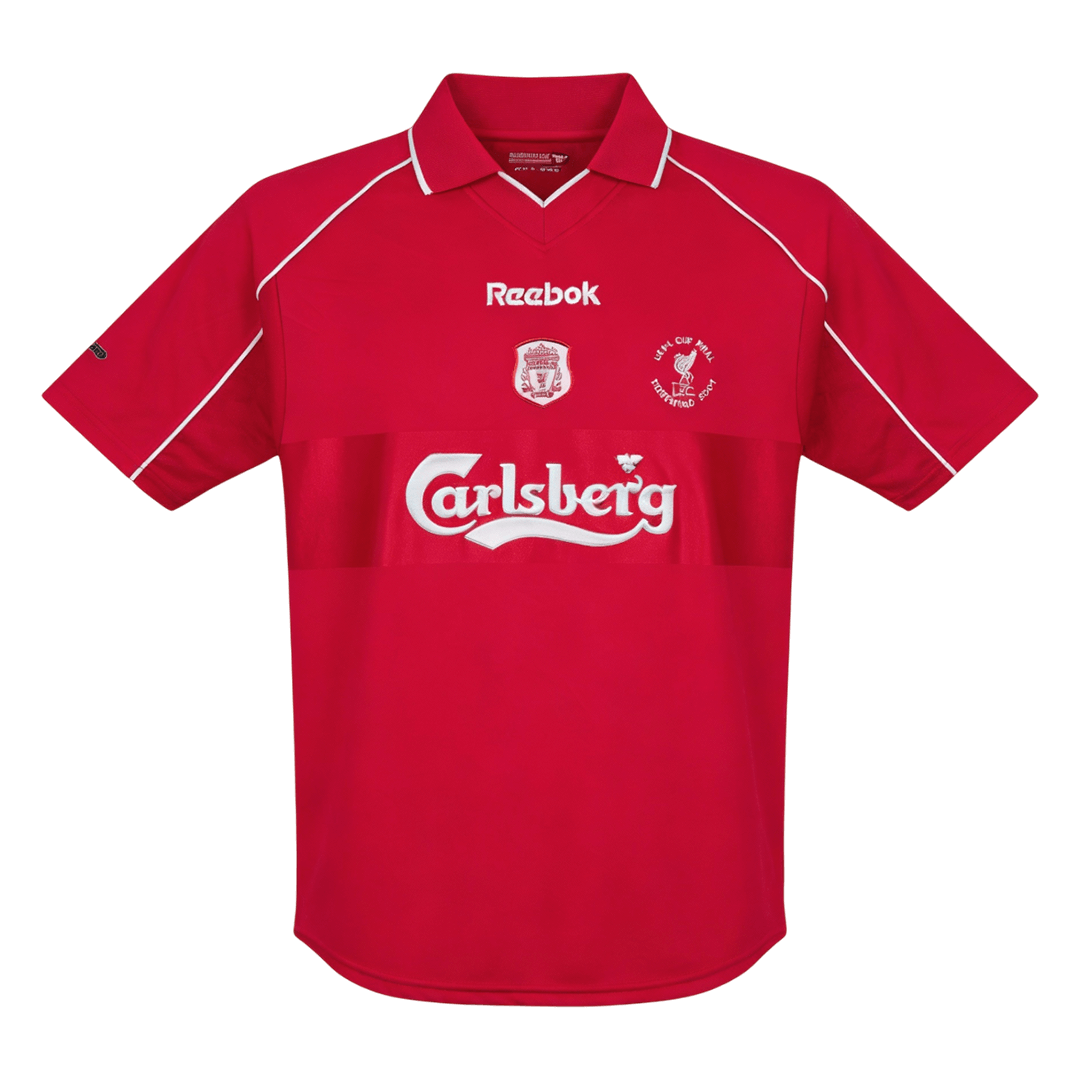 Liverpool 2000/01 Koti Retro-pelipaita Miesten