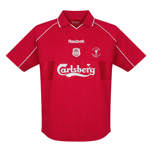 Liverpool 2000/01 Koti Retro-pelipaita Miesten