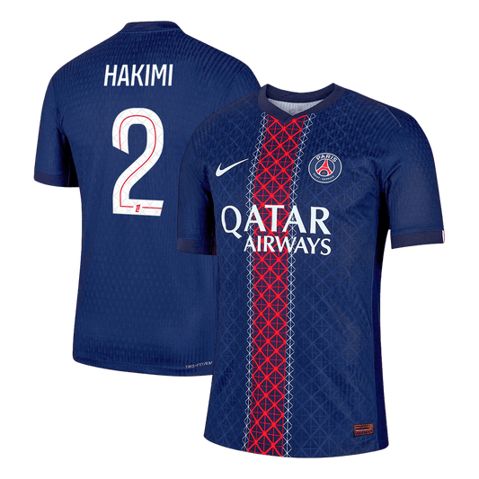 PSG 2025/26 Koti Pelipaita (Player Version) Miesten HAKIMI #2