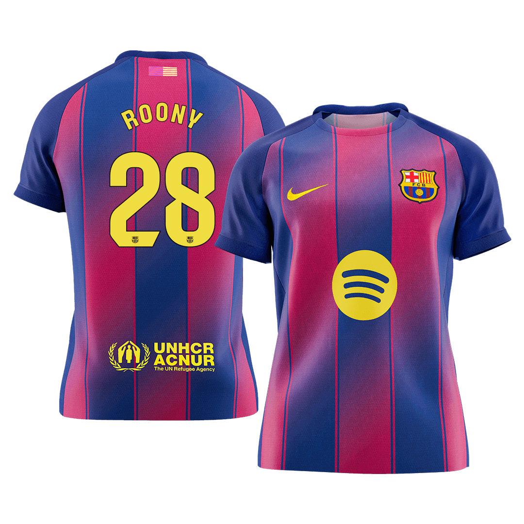 Barcelona 2025/26 Koti Pelipaita Miesten ROONY #28