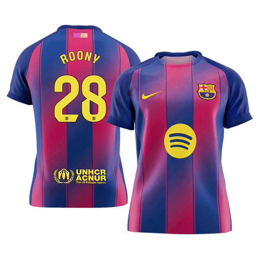 Barcelona 2025/26 Koti Pelipaita Miesten ROONY #28