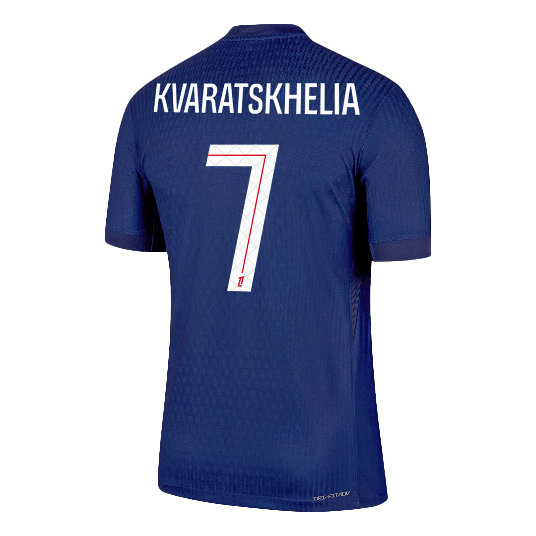 PSG 2025/26 Koti Pelipaita (Player Version) Miesten KVARATSKHELIA #7