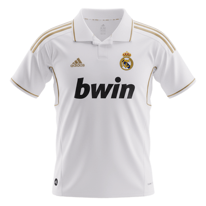 Real Madrid 2011/12 Koti Retro-pelipaita Miesten
