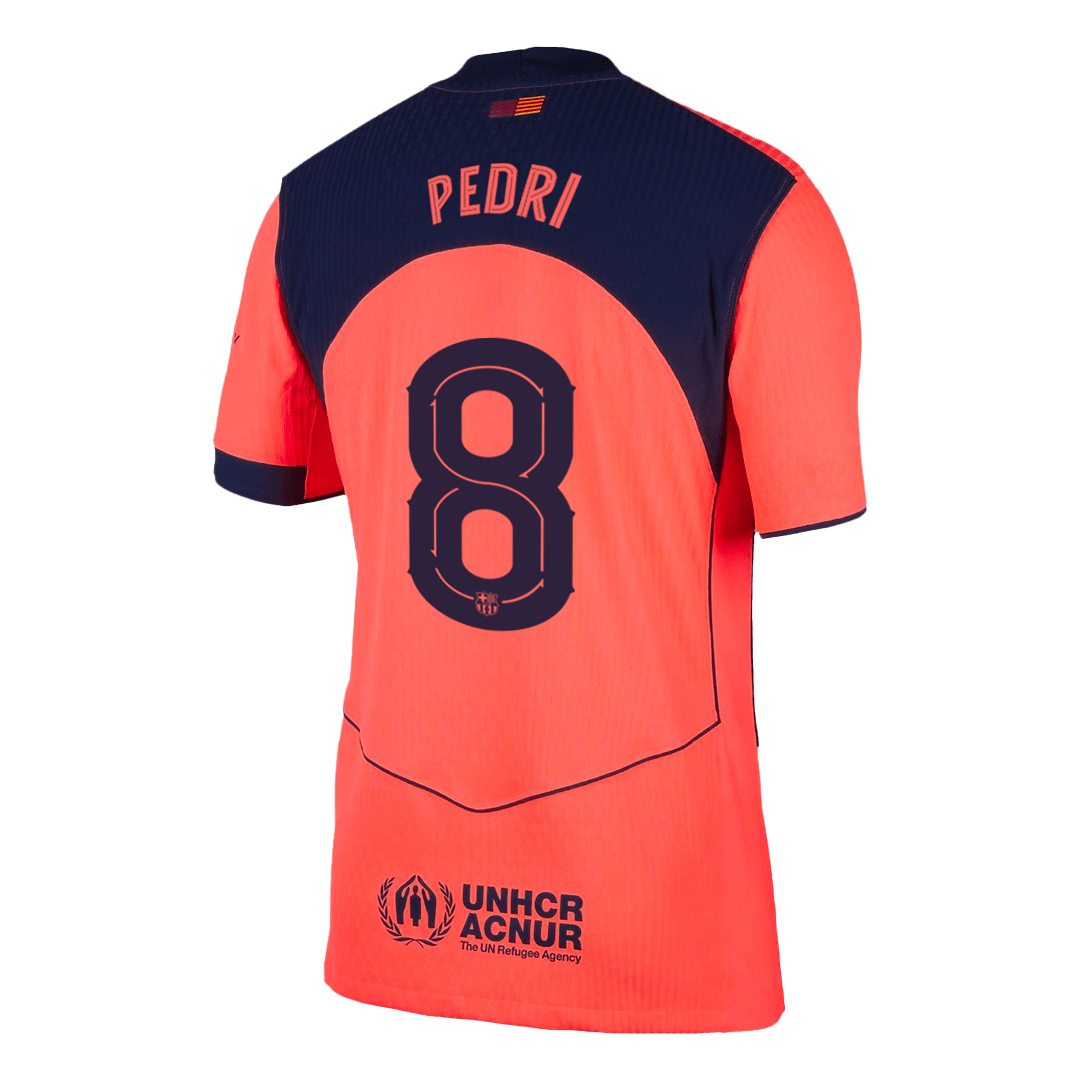 Barcelona 2025/26 UCL Kolmas Pelipaita (Player Version) Miesten PEDRI #8