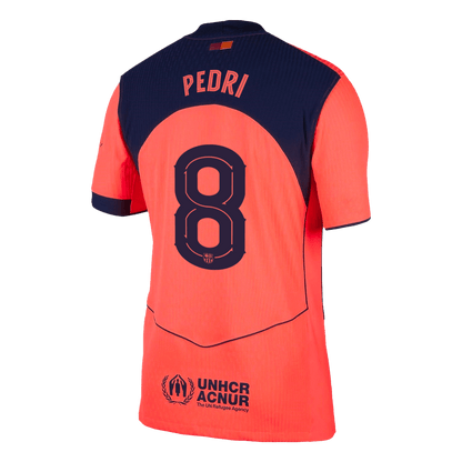 Barcelona 2025/26 UCL Kolmas Pelipaita (Player Version) Miesten PEDRI #8