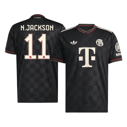 Bayern Munich 2025/26 Kolmas Pelipaita Miesten N.JACKSON #11