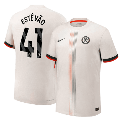 Chelsea 2025/26 Vieras Pelipaita (Player Version) Miesten ESTÊVÃO #41