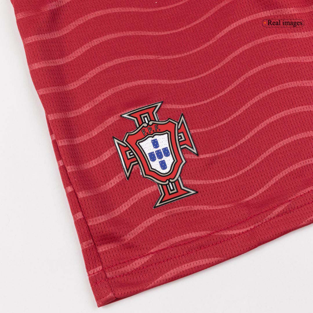 Portugal World Cup 2026 Koti Pelipaitasetti Lasten B. FERNANDES #8 [PREMIUM]
