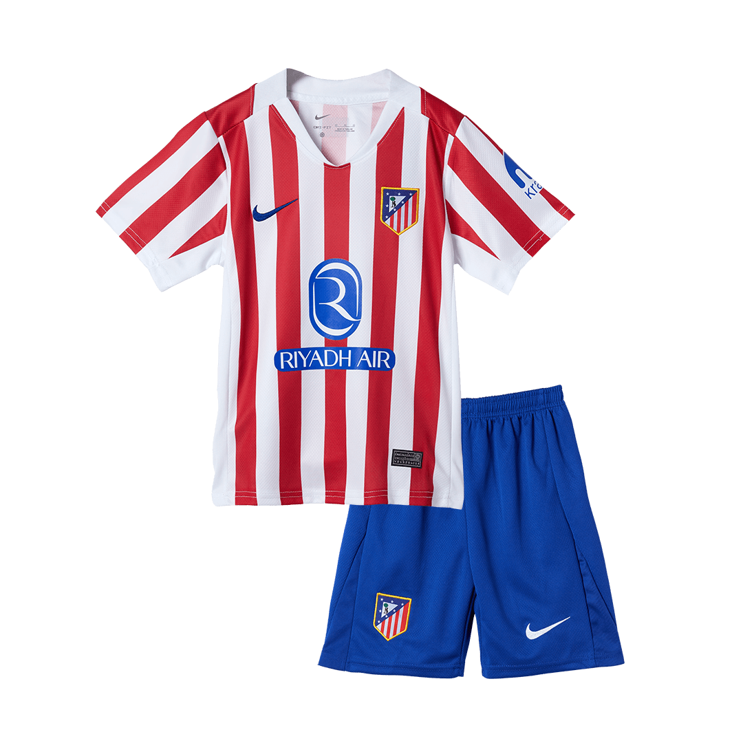 Atletico Madrid 2025/26 Koti Pelipaitasetti Lasten