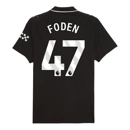 Manchester City 2025/26 Vieras Pelipaita (Player Version) Miesten FODEN #47