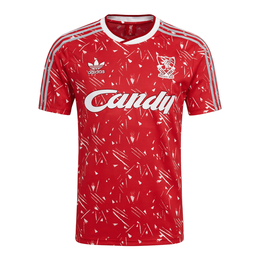 Liverpool 1989/91 Koti Retro-pelipaita Miesten