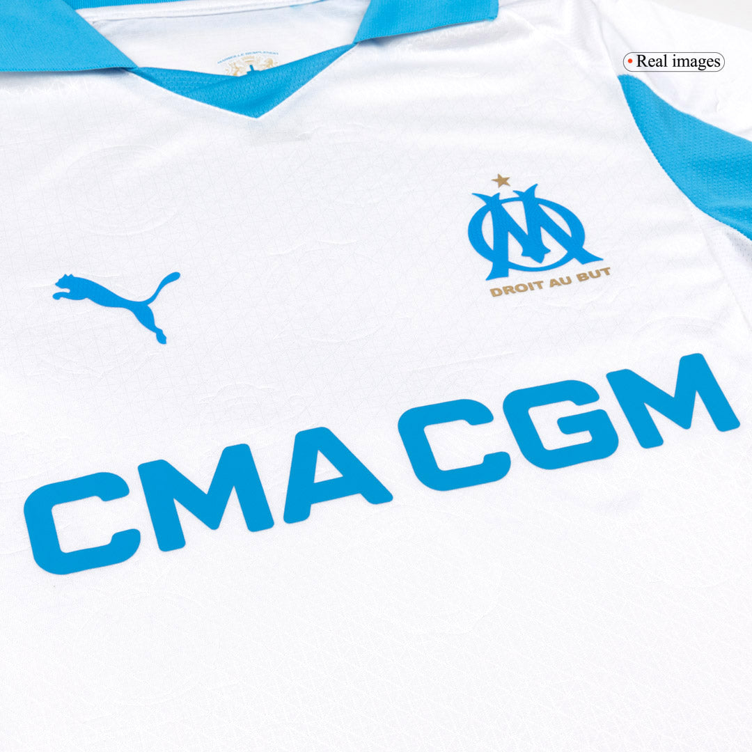 Marseille 2025/26 Koti Pelipaita (Player Version) Miesten