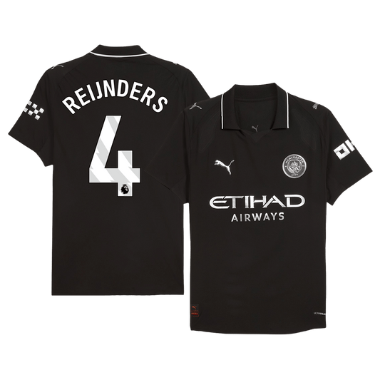 Manchester City 2025/26 Vieras Pelipaita (Player Version) Miesten REIJNDERS #4