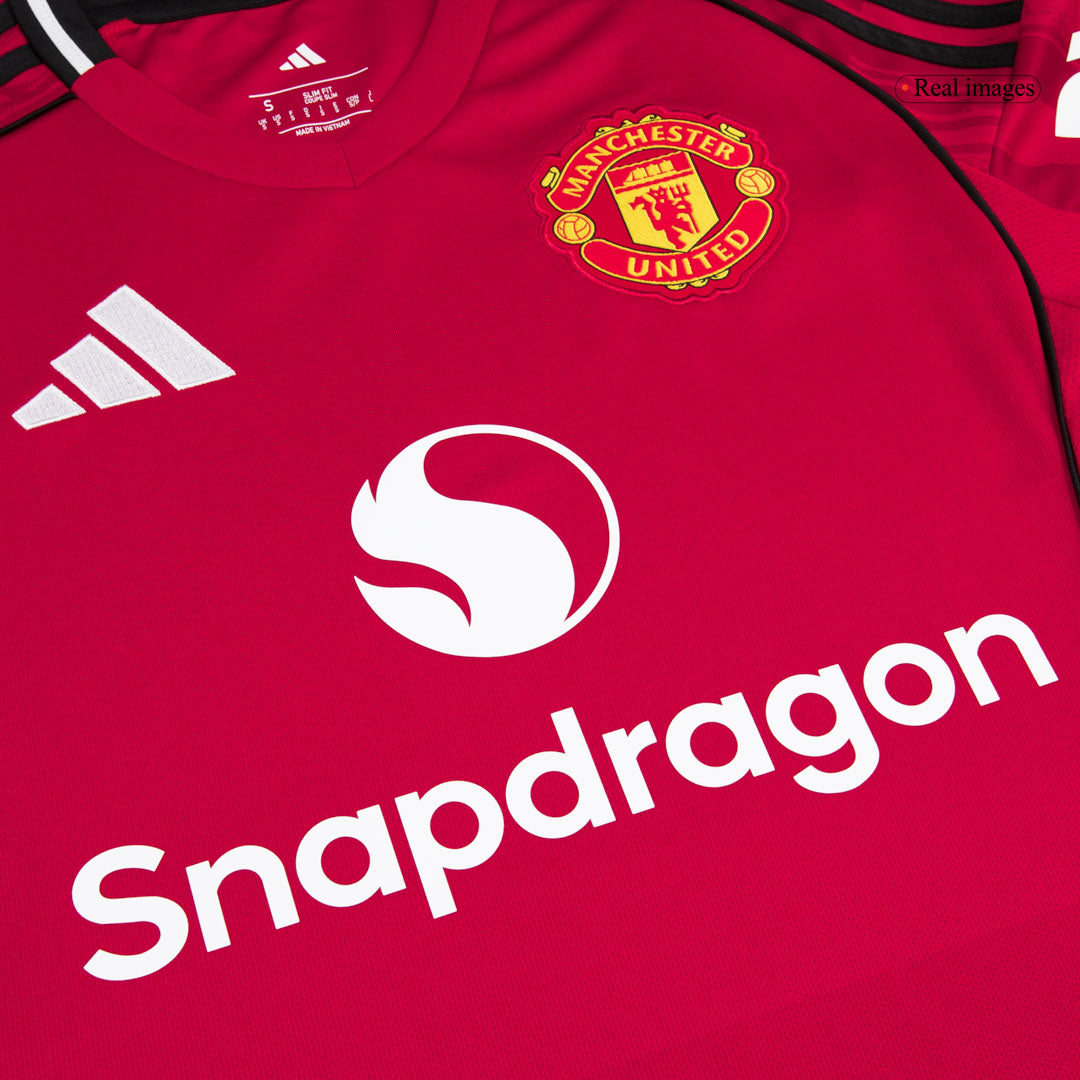 Manchester United 2025/26 Koti Pelipaitasetti Miesten [PREMIUM]