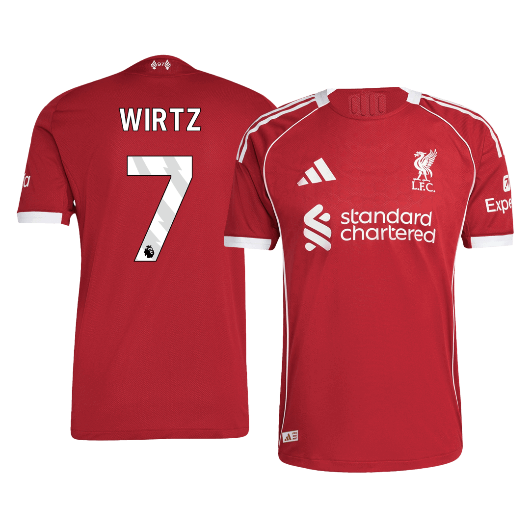 Liverpool 2025/26 Koti Pelipaita (Player Version) Miesten WIRTZ #7