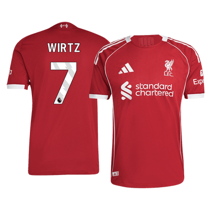 Liverpool 2025/26 Koti Pelipaita (Player Version) Miesten WIRTZ #7
