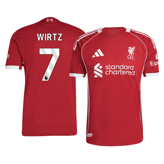 Liverpool 2025/26 Koti Pelipaita (Player Version) Miesten WIRTZ #7
